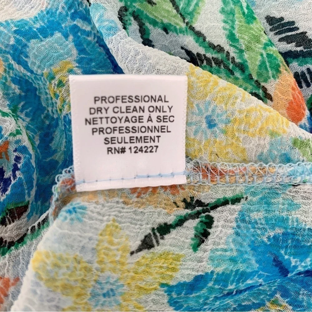 MISA Los Angeles Oasis Floral Smocked Skirt Medium - Picture 6 of 7